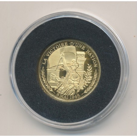 Médaille Or - La victoire d'une nation