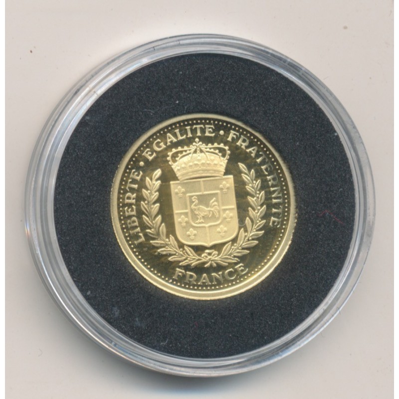 Médaille Or - 220e anniversaire de la marseillaise