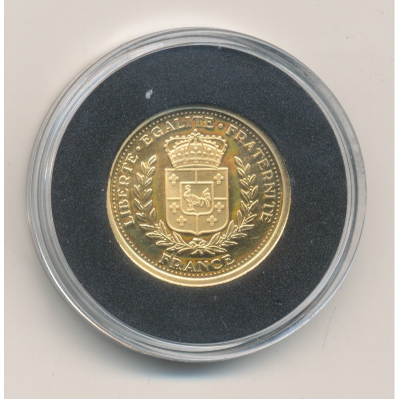 Médaille - Émission du dernier Franc - Or 2g 0,585