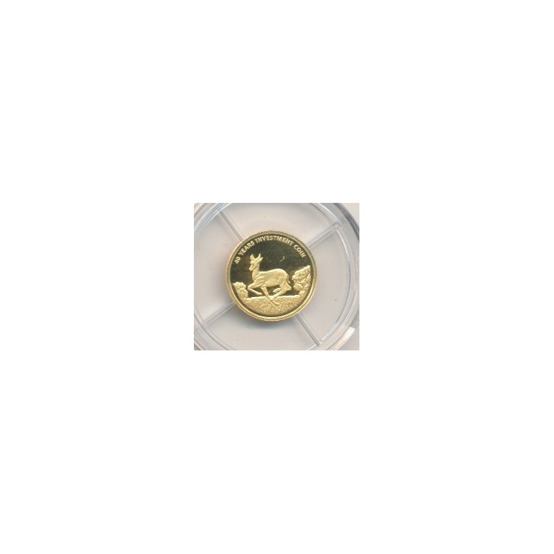 Médaille Or - Africa - 40 years investment coin