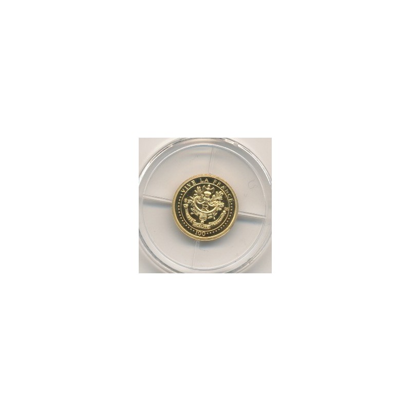 Médaille Or - Napoléon I - collection vive la France