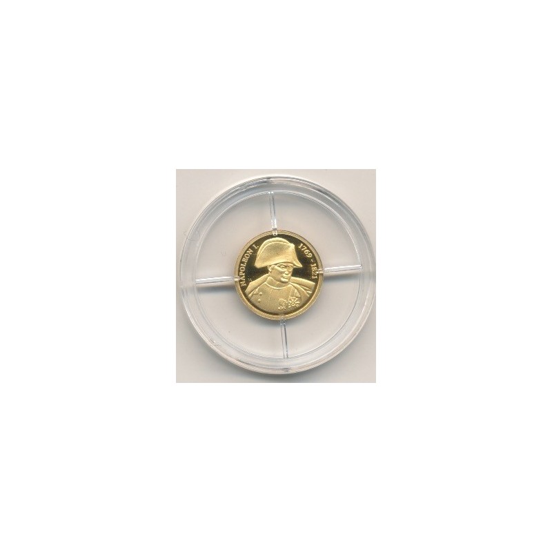 Médaille Or - Napoléon I - collection vive la France