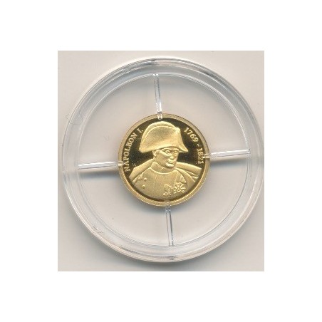 Médaille Or - Napoléon I - collection vive la France