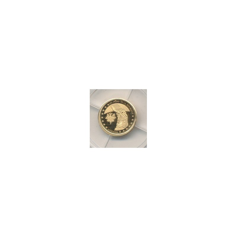 Médaille Or - Marianne - 2012 - la marseillaise