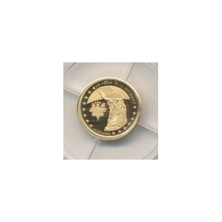Médaille Or - Marianne - 2012 - la marseillaise
