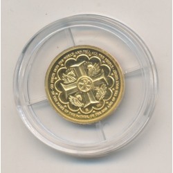 Médaille Or - Benoit XVI - 2005 2