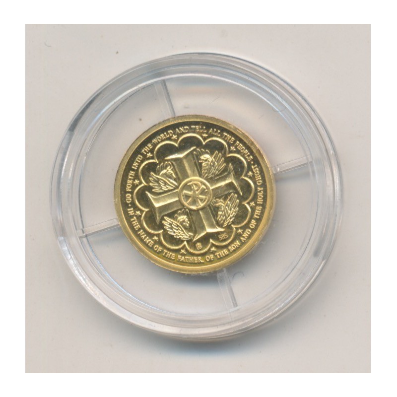 Médaille Or - Benoit XVI - 2005
