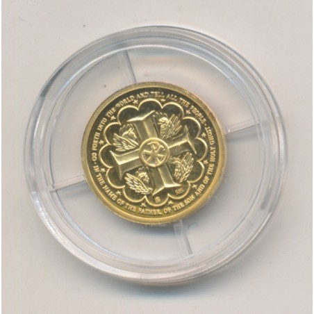 Médaille Or - Benoit XVI - 2005
