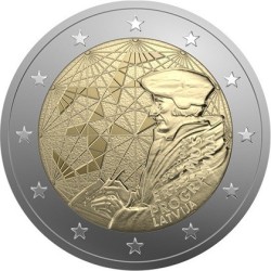 2€ Lettonie 2022 - Erasmus