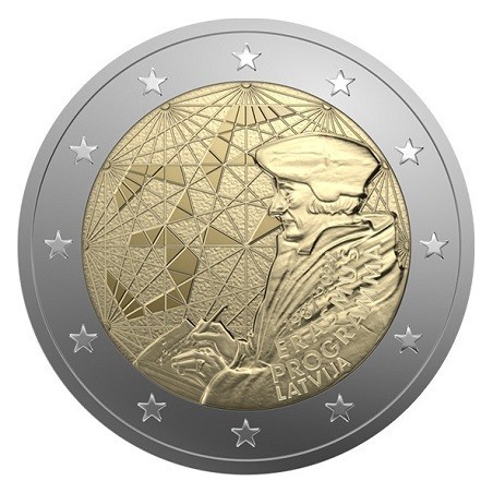 2€ Lettonie 2022 - Erasmus