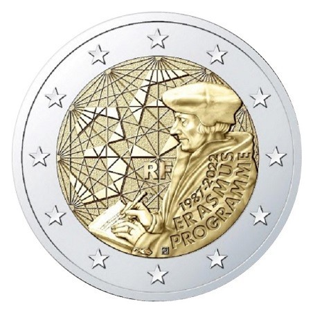 2€ France 2022 - Erasmus