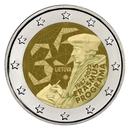 2€ Lituanie 2022 - Erasmus