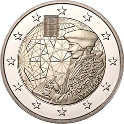 2€ Luxembourg 2022 - Erasmus