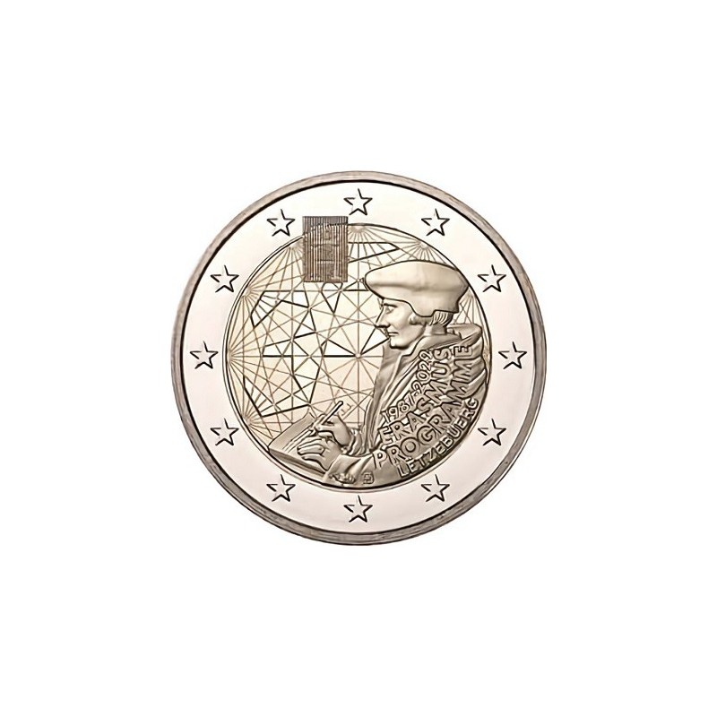 2€ Luxembourg 2022 - Erasmus