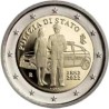2€ Italie 2022 - 170e anniversaire de la fondation de la Police nationale 