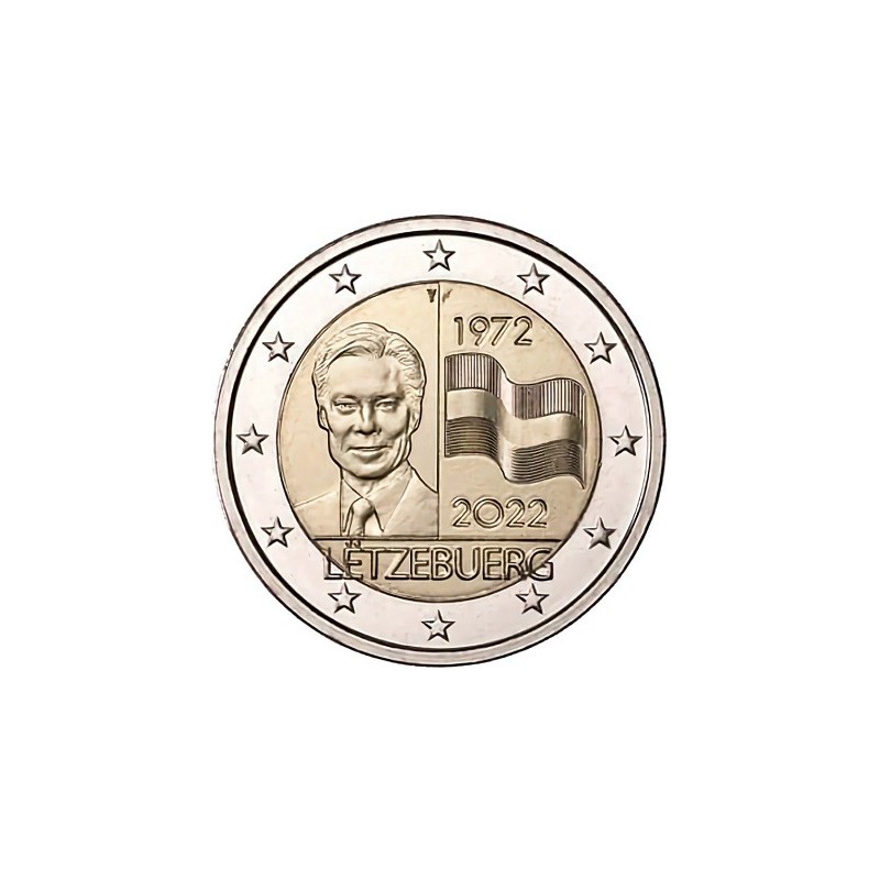 2€ Luxembourg 2022 - 50e anniversaire du drapeau luxembourgeois