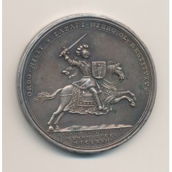 Médaille - Louis XIV - Ordre royal de notre-dame du mont carmel et de st lazare - argent - 46mm - SUP 2