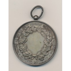 Médaille - Société de tir du 138e régiment territorial infanterie - bronze argenté - 51mm 2