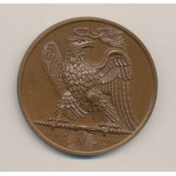 Médaille - Napoléon empereur et roi - 1807 - frappe postérieure - bronze 41mm - SUP+ 2