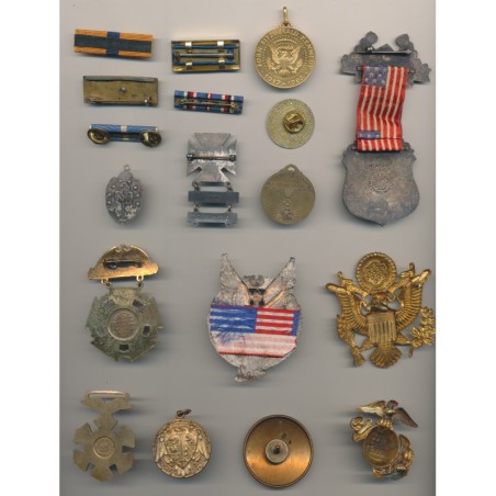 Etats-Unis - Lot divers Insignes