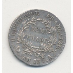 1/2 Franc Napoléon Empereur - AN 13 A Paris 2