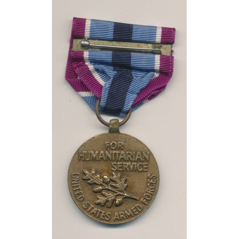 Etats-Unis - Service humanitaire - ordonnance