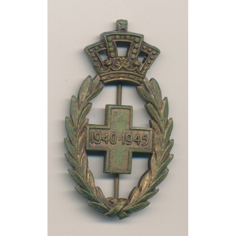Belgique - croix rouge 1940-45 - ordonnance
