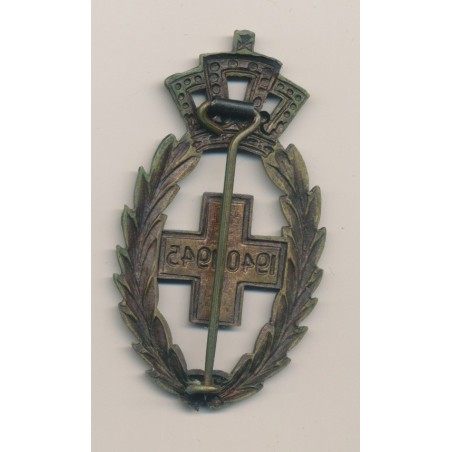 Belgique - croix rouge 1940-45 - ordonnance