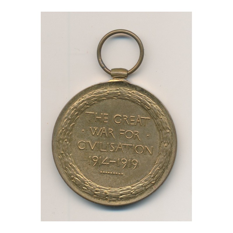 Angleterre - Victoire interallié 1914-18 - sans ruban - ordonnance