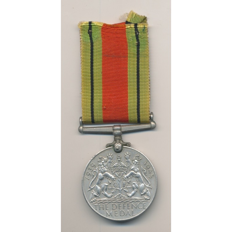 Angleterre - Médaille de la défense 1939-45 - George VI - ordonnance