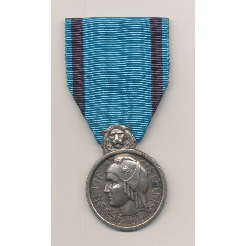 Médaille - Jeunesse et sport argent - ordonnance