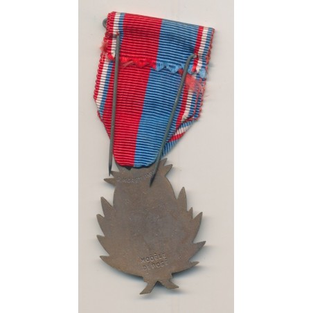 Médaille - Confédération musicale de France - ordonnance