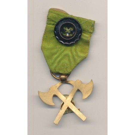 Médaille - Sapeurs pompiers - Président - ordonnnance