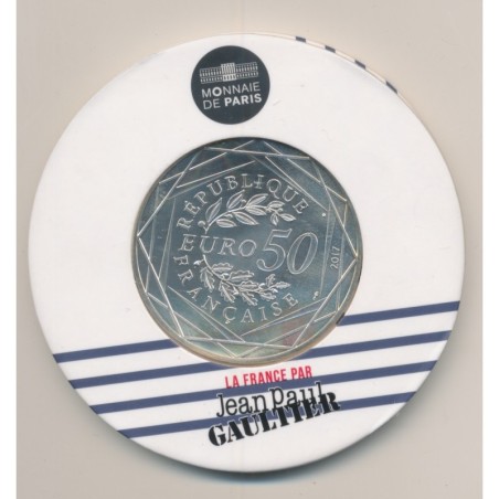 50 Euro 2017 - Jean Paul Gaultier - argent 41g