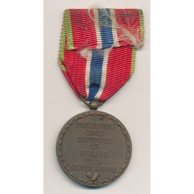 Médaille - Prisonniers civils - 1914-1918