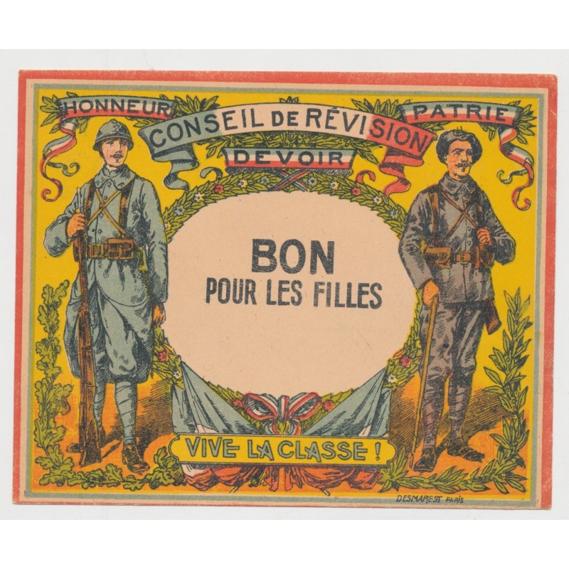 Conseil de Révision - Bon pour les filles