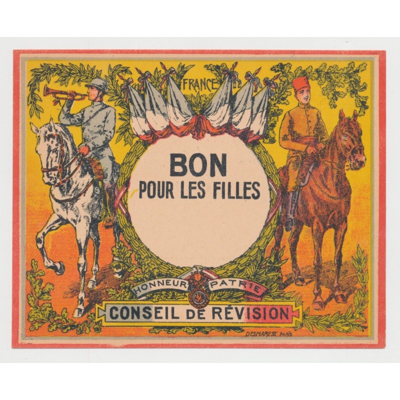 Conseil de Révision - Bon pour les filles