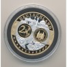 Médaille - 1ère frappe hommage Euro - Allemagne - Europa - cuivre argenté