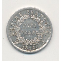 1/2 Franc Napoléon Empereur - 1812 A Paris 2