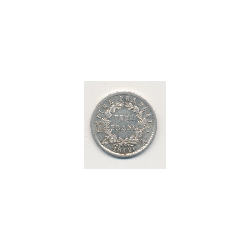 1/2 Franc Napoléon Empereur - 1812 A Paris