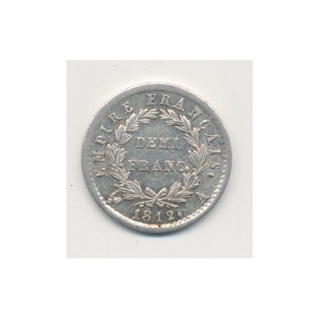 1/2 Franc Napoléon Empereur - 1812 A Paris