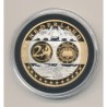 Médaille - 1ère frappe hommage Euro - Pays-Bas - Europa - cuivre argenté
