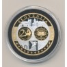 Médaille - 1ère frappe hommage Euro - Slovénie - Europa - cuivre argenté