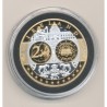 Médaille - 1ère frappe hommage Euro - Irlande - Europa - cuivre argenté