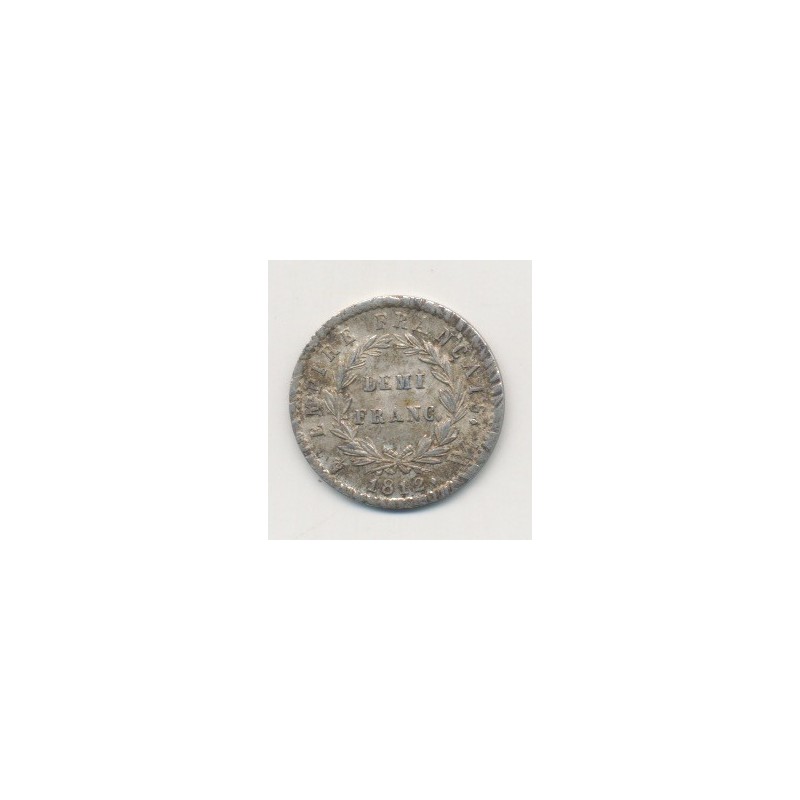 1/2 Franc Napoléon Empereur - 1812 W Lille