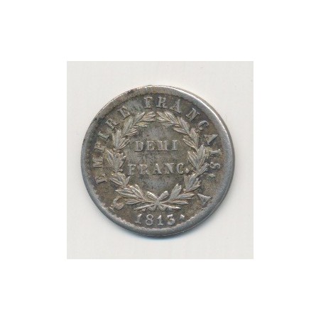 1/2 Franc Napoléon Empereur - 1813 A Paris