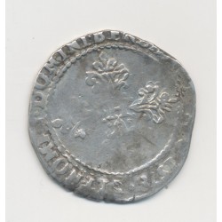 Henri III - 1/2 Franc col plat - 1578 Rouen 2