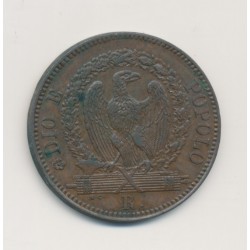 Vatican - 1 Baiocco 1849 R Rome - République romaine - SUP 2