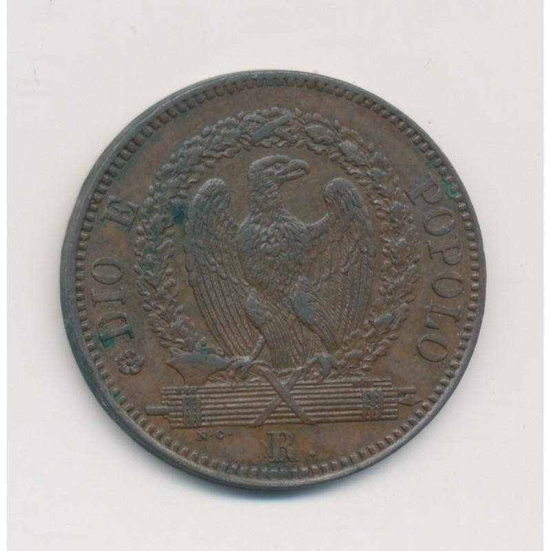 Vatican - 1 Baiocco 1849 R Rome - République romaine - SUP