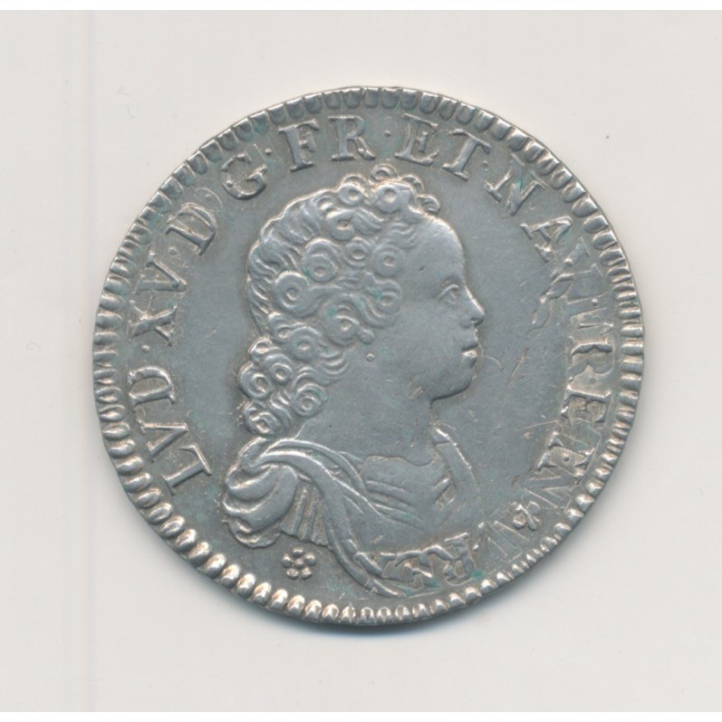 Louis XV - 1/2 Écu vertugadin - 1716 A Paris - TTB+